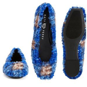 Katy PERRY THE EVIE BALLET FLAT Blue 6.5 7 8 8.5 NWOB 79.00